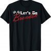 Tee Shirts Let's Go Brandon American Flag Impeach Biden Funny Men Women