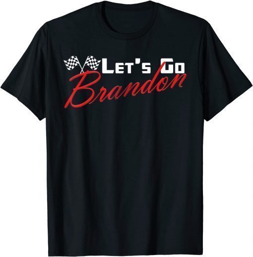 Tee Shirts Let's Go Brandon American Flag Impeach Biden Funny Men Women