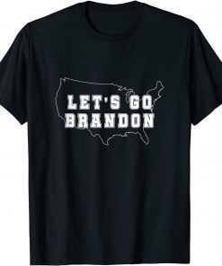 Funny FJB Chant Let's Go Brandon USA Conservative Fuck Biden T-Shirt