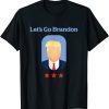 Official Let's Go Brandon funny donald meme graphic Gift Tee Shirt