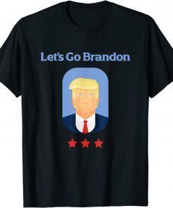 Official Let's Go Brandon funny donald meme graphic Gift Tee Shirt