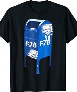 Funny FJB Pro America Anti Joe Biden US Flag Corn Let's Go Brandon T-Shirt