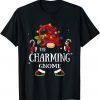 Matching Family Funny The Charming Gnome Christmas Group 2021 T-Shirt