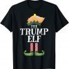 Official Trump Elf Matching Family Group Christmas Party Pajama T-Shirt