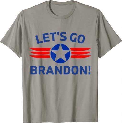 Funny SARCASTIC "LET'S GO BRANDON" STARS &STRIPES DESIGN!!! T-Shirt