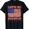 2021 Let's Go Brandon American Flag Impeach Biden Gift 2021 T-Shirt