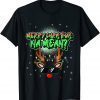 Cool Reindeer Graffiti "Merry Christmas Na Mean" Sunglasses Gift 2021 Tee Shirts