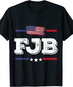 Official Pro America USA US Flag FJB Great America Anti Joe Biden T-Shirt