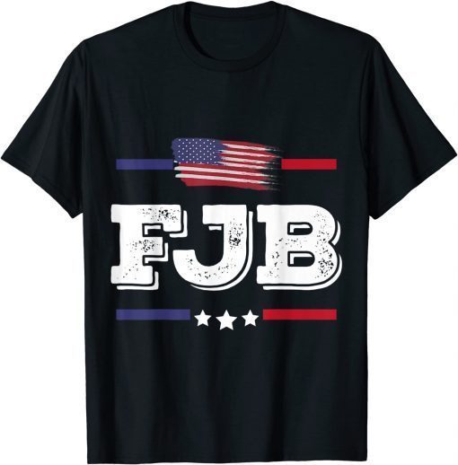 Official Pro America USA US Flag FJB Great America Anti Joe Biden T-Shirt