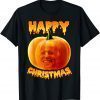 Classic Halloween 2021 Pumpkin Happy Christmas Anti Joe Biden T-Shirt