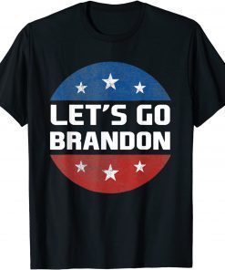 Let’s Go Brandon Conservative US Flag Unisex T-Shirt