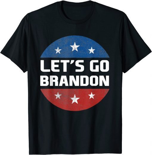 Let’s Go Brandon Conservative US Flag Unisex T-Shirt