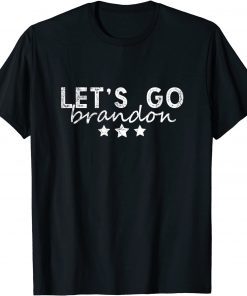 Tee Shirt Let's Go Brandon Tee Conservative Anti Liberal Gift