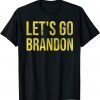 T-Shirt Let's Go Brandon ,Biden Conservative Anti Liberal US Flag Fuck Biden