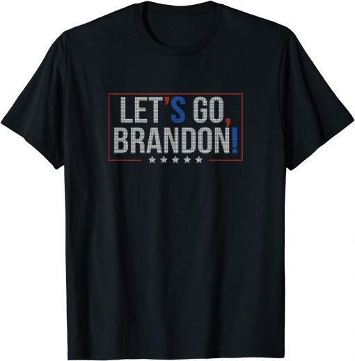 Lets Go Brandon Let's Go Brandon Funny Vintage T-Shirt