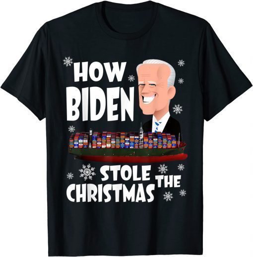 Classic How Biden Stole The Christmas Biden Club TShirt