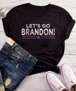 T-Shirt Anti Biden Nascar ,Let's Go Brandon