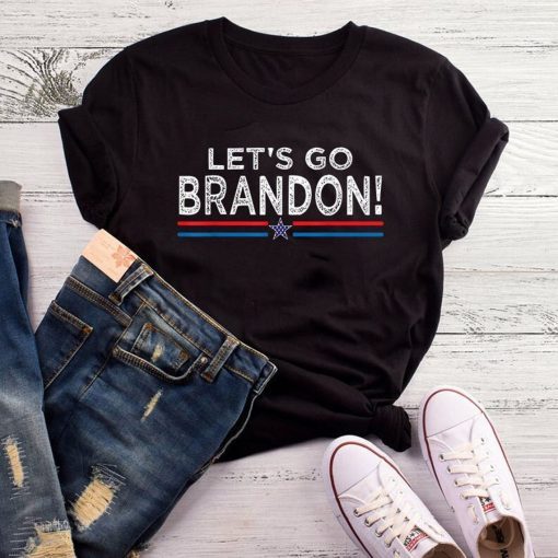 T-Shirt Anti Biden Nascar ,Let's Go Brandon