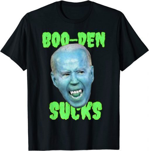 Official Boo Den Sucks Anti Joe Biden Vampire T-Shirt