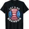 T-Shirt That’s not what we heard Let’s Go Brandon Baseball US Flag