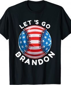 T-Shirt That’s not what we heard Let’s Go Brandon Baseball US Flag