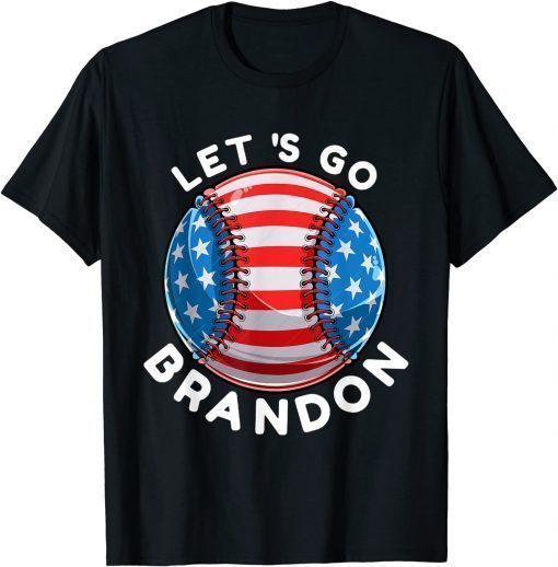 T-Shirt That’s not what we heard Let’s Go Brandon Baseball US Flag