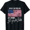 T-Shirt Who the hell is Brandon? Pro Joe Biden Anti Republican