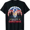 2021 Merry Christmas Happy Hallothanksmas Funny Joe Biden Men T-Shirt