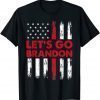 Let's Go Brandon Lets Go Brandon Chant Conservative US Flag Classic Shirt T-Shirt