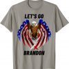 Tee Shirt Let’s Go Brandon Conservative US Flag Gift