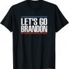 Funny Lets Go Brandon Joe Biden Chant Impeach Biden 46 President T-Shirt