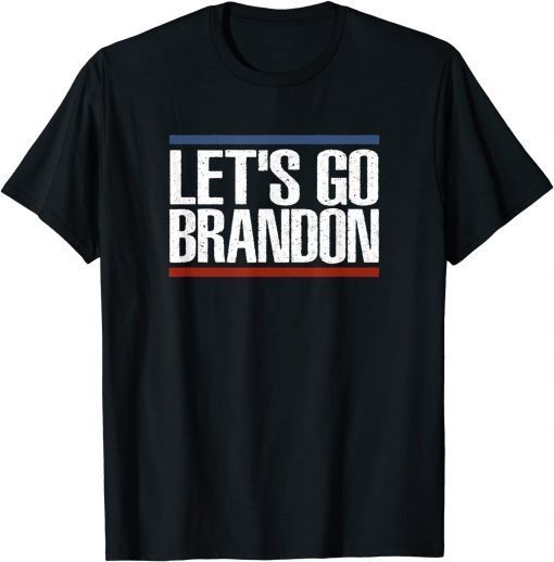 Funny Lets Go Brandon Joe Biden Chant Impeach Biden 46 President T-Shirt