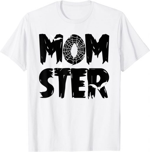 Momster Halloween Mom Costume Family Matching 2021 Tee Shirt