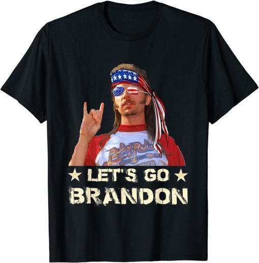 Let's Go Brandon Conservative Anti Liberal US Flag 2021 Unisex TShirt