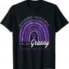 Official I Wear Purple For My Granny ,Pancreatic Cancer Awareness T-Shirt