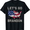 Official Let's Go Brandon Lets Go Brandon US Flag Men Women Shirts