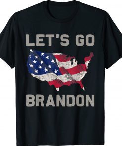 Official Let's Go Brandon Lets Go Brandon US Flag Men Women Shirts