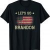 FJB Let's Go Brandon Chant American Anti Liberal Vintage T-Shirt