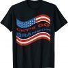 Fuck Biden Let’s Go Brandon Flag America Gift Tee Shirt