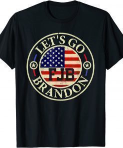 T-Shirt Impeach 46 Biden Lets Go Brandon Let's Go Brandon Funny Men Women Vintage