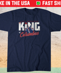 Elvis Merzlikins King of Columbus Shirt