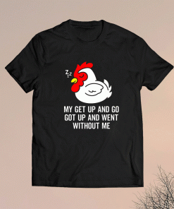 Lazy Sleeping Cute Chicken Hen Graphic Animal Lover Shirt