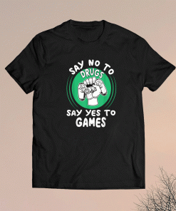 Red Ribbon Squad Week Say No To Say Yes To Video Games Shirt