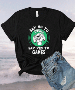 Red Ribbon Squad Week Say No To Say Yes To Video Games Shirt