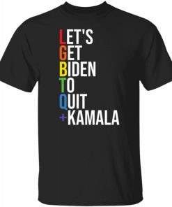 Maj Toure Let’s Get Biden To Quit Kamala Shirt