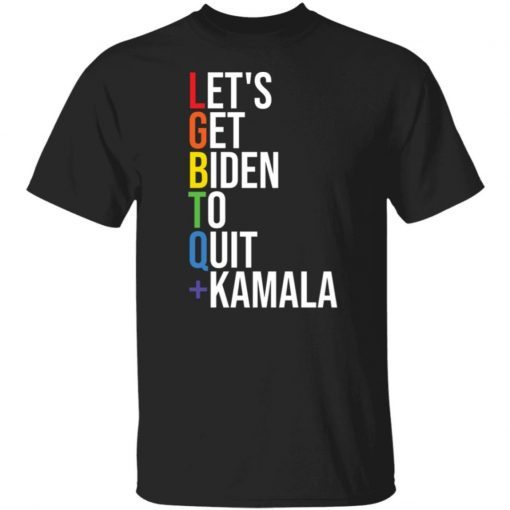 Maj Toure Let’s Get Biden To Quit Kamala Shirt