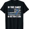 USA Flag Diabetes Type 1 Awareness Family Support Shirt
