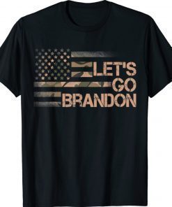 Let's Go Brandon Camoflage Shirt