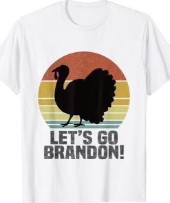 Let's Go Brandon Thanksgiving Turkey Funny Shirt
