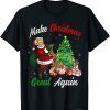 Make Christmas Great Again Funny Trump Ugly Christmas Men Tee Shirts